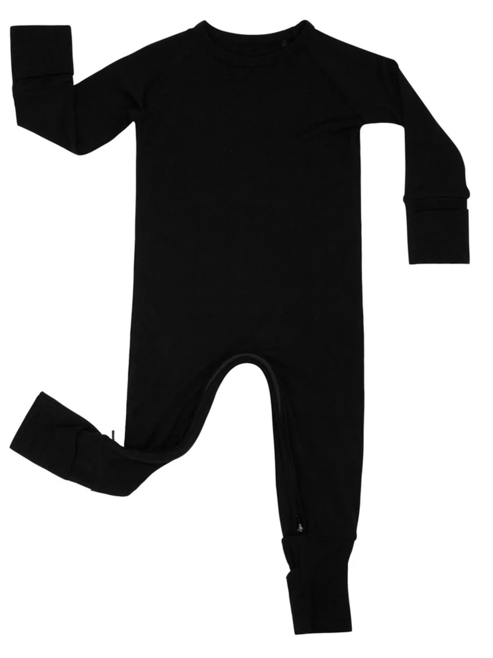 Little Sleepies Black Crescent Zippy 12-18